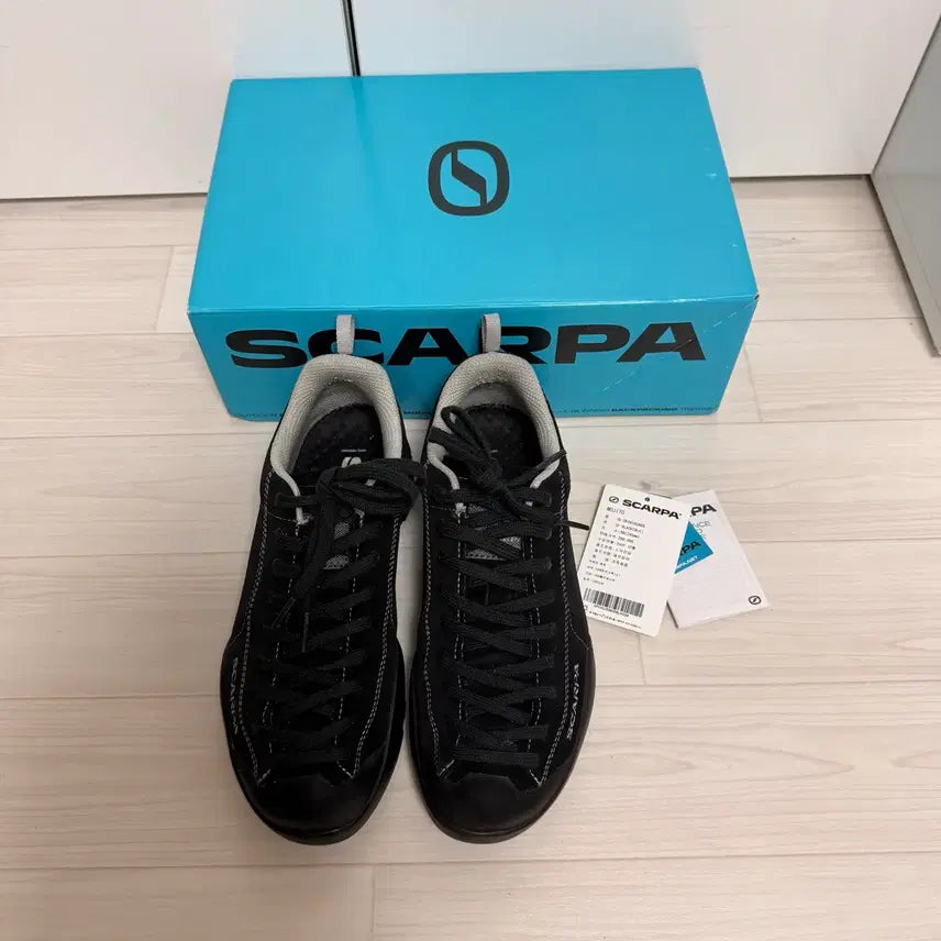 [BUNJANG] Scarpa Mojito Black Hiking Shoes / [39] 스카르파 모히토 블랙 등산화