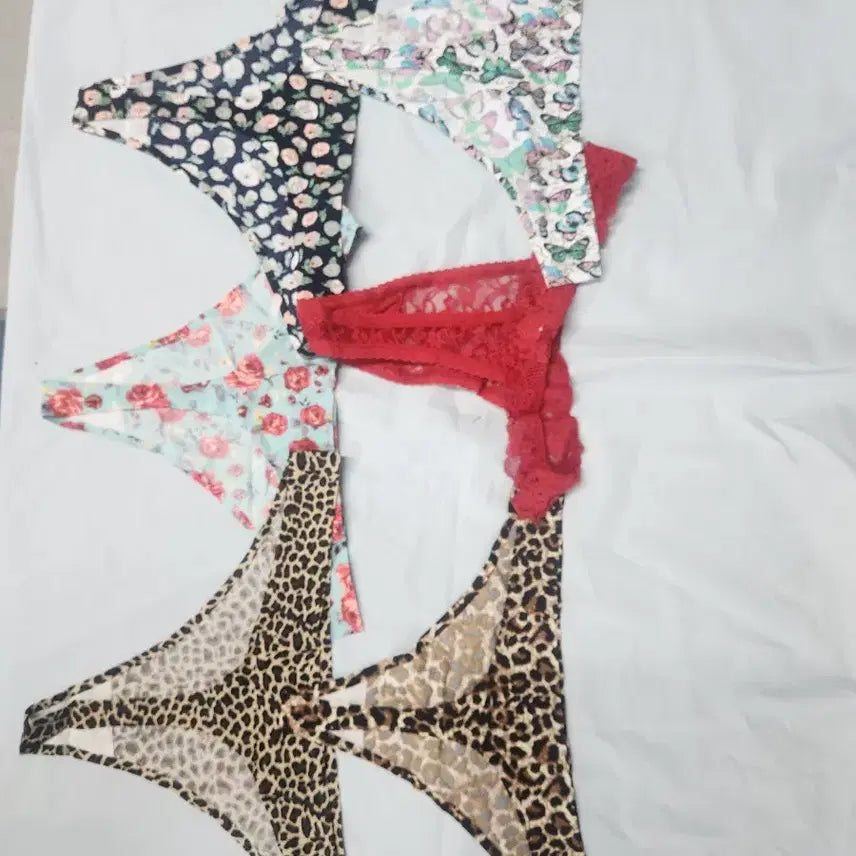 [BUNJANG] Seamless Thong Underwear XL - 6 Pieces / 심리스 티팬티 6장 /새상품/XL