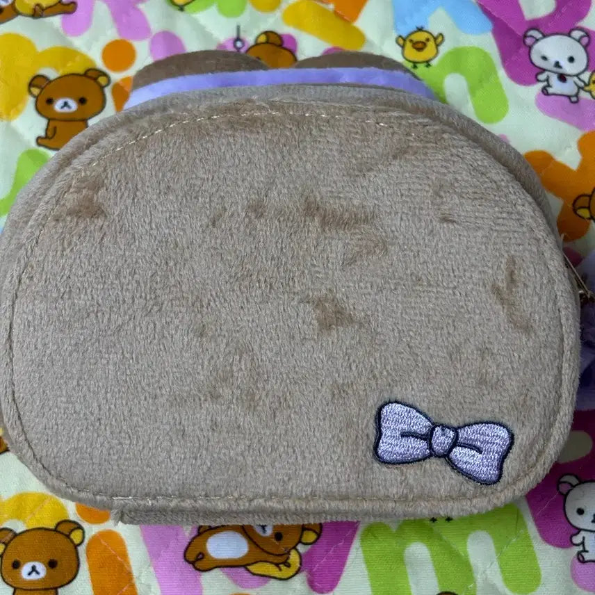 [BUNJANG] San-X Chairoikoguma Makeup Mirror Pouch / 산엑스 차이로이코구마 메이크업 거울 파우치 [일본정품 새상품]