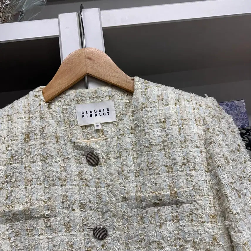 [BUNJANG] Claudie Pierlot Tweed Top / [ CLAUDIE PIERLOT ] 끌로디피에로 트위드 탑