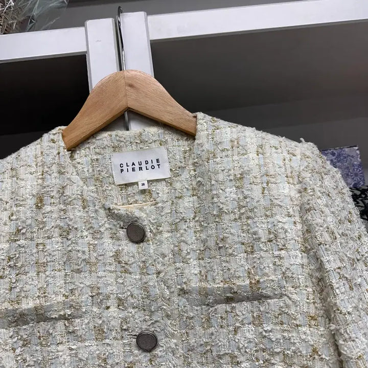 [BUNJANG] Claudie Pierlot Tweed Top / [ CLAUDIE PIERLOT ] 끌로디피에로 트위드 탑
