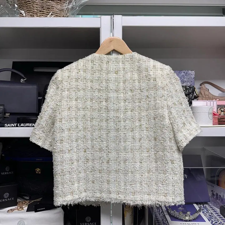 [BUNJANG] Claudie Pierlot Tweed Top / [ CLAUDIE PIERLOT ] 끌로디피에로 트위드 탑