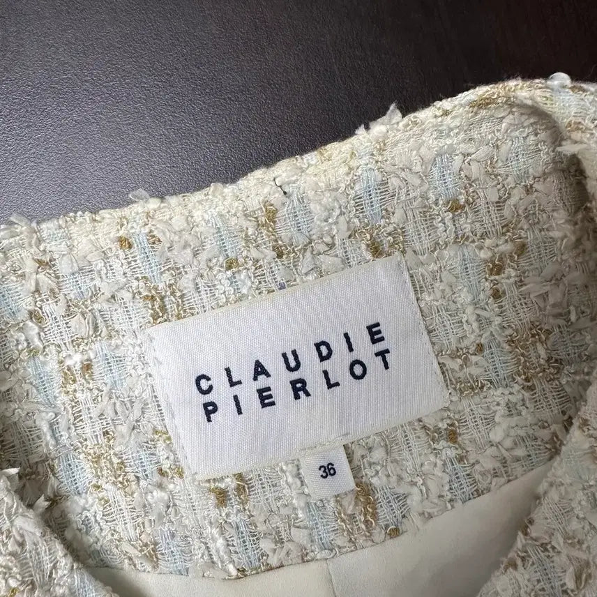 [BUNJANG] Claudie Pierlot Tweed Top / [ CLAUDIE PIERLOT ] 끌로디피에로 트위드 탑