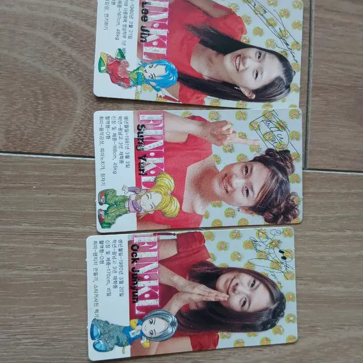 [BUNJANG] Fin.K.L BBQ Chicken Cards / 핑클 BBQ 치킨 카드