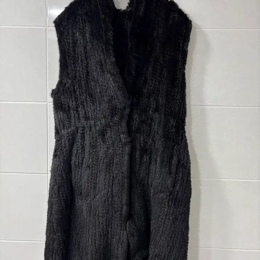[BUNJANG] Liting Mink Hooded Vest / 리팅밍크 베스트