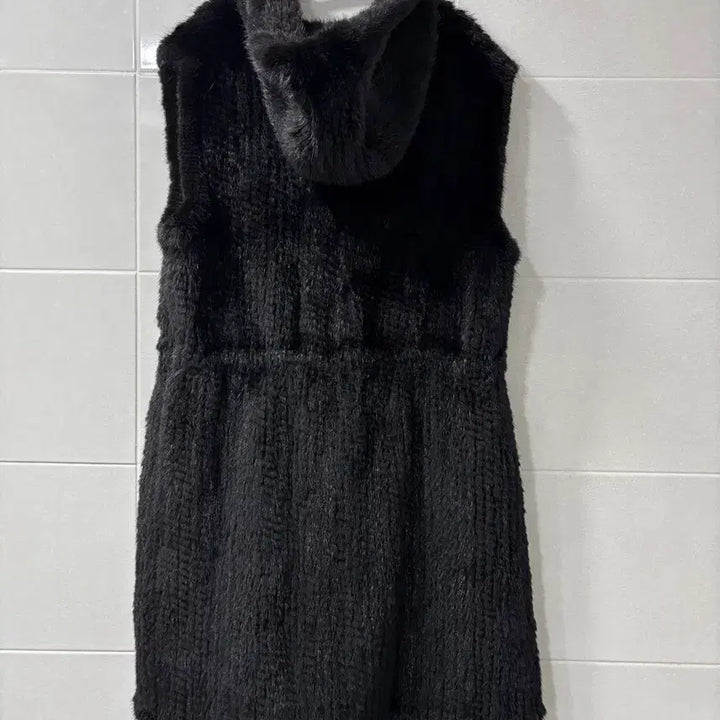 [BUNJANG] Liting Mink Hooded Vest / 리팅밍크 베스트