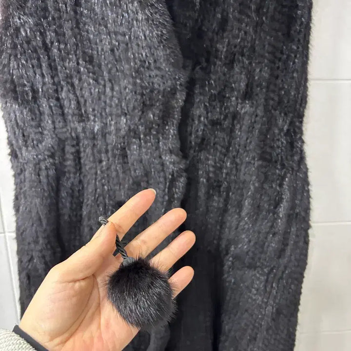[BUNJANG] Liting Mink Hooded Vest / 리팅밍크 베스트