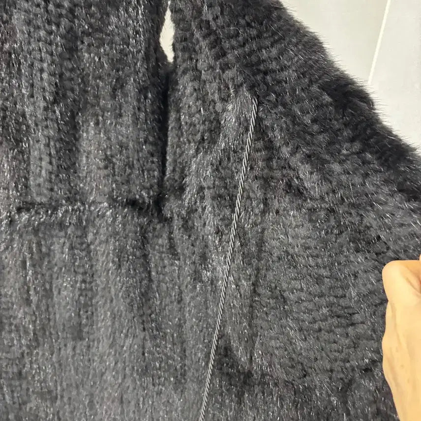 [BUNJANG] Liting Mink Hooded Vest / 리팅밍크 베스트