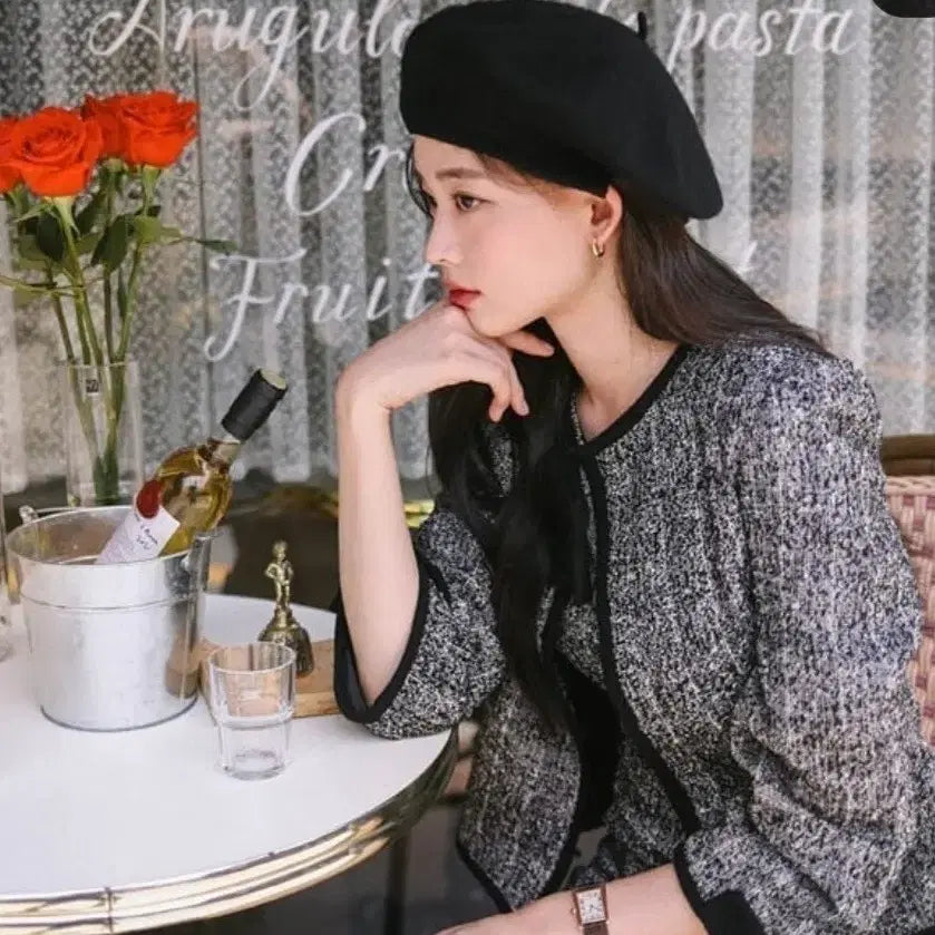 [BUNJANG] Milkcocoa Tweed Set / (자켓+스커트) 밀크코코아 트위드 세트