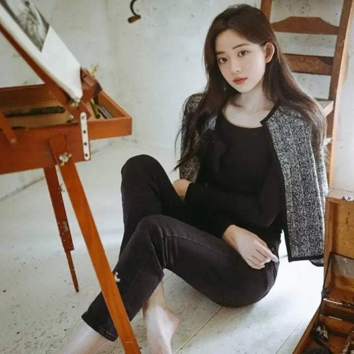 [BUNJANG] Milkcocoa Tweed Set / (자켓+스커트) 밀크코코아 트위드 세트