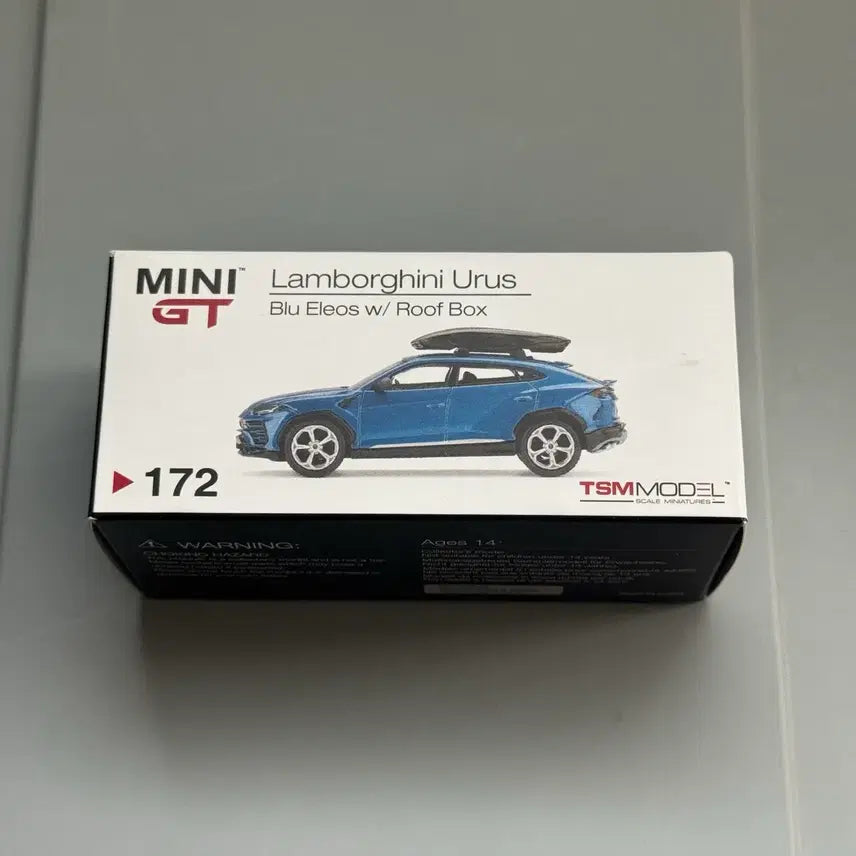 [SOLD OUT] MINI GT 미니지티 람보르기니 우루스 블루 / 루프박스