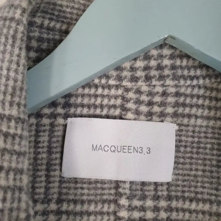 [BUNJANG] NACQUEEN 3.3 Check Belt Handmade Coat for Women / NACQUEEN3.3 체크 벨트 핸드메이드 코트 여성