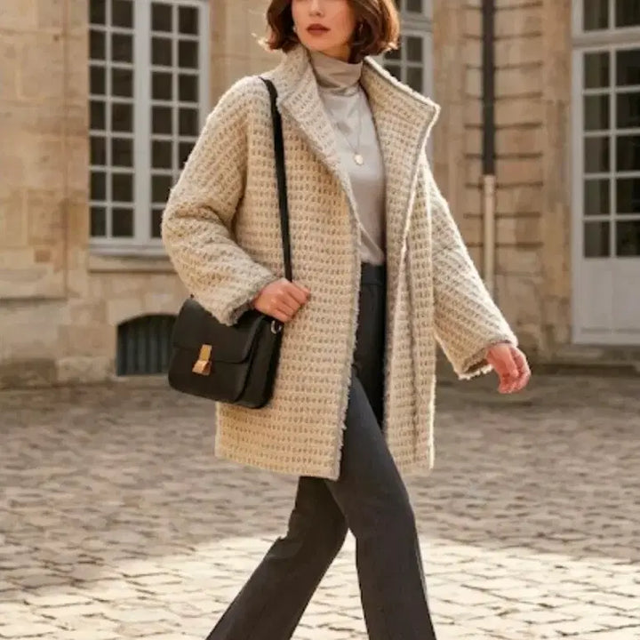 [BUNJANG] MINE Oversized Tweed Jacket / MINE 마인 오버핏 트위드 자켓 ~55
