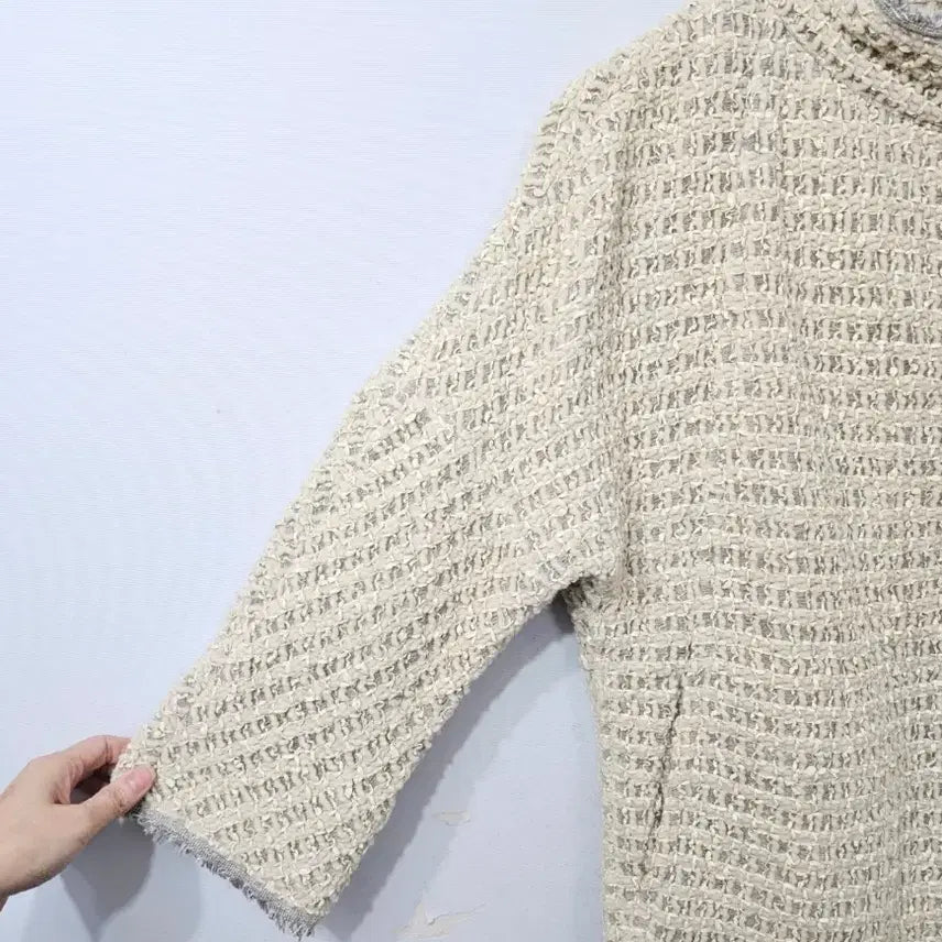 [BUNJANG] MINE Oversized Tweed Jacket / MINE 마인 오버핏 트위드 자켓 ~55