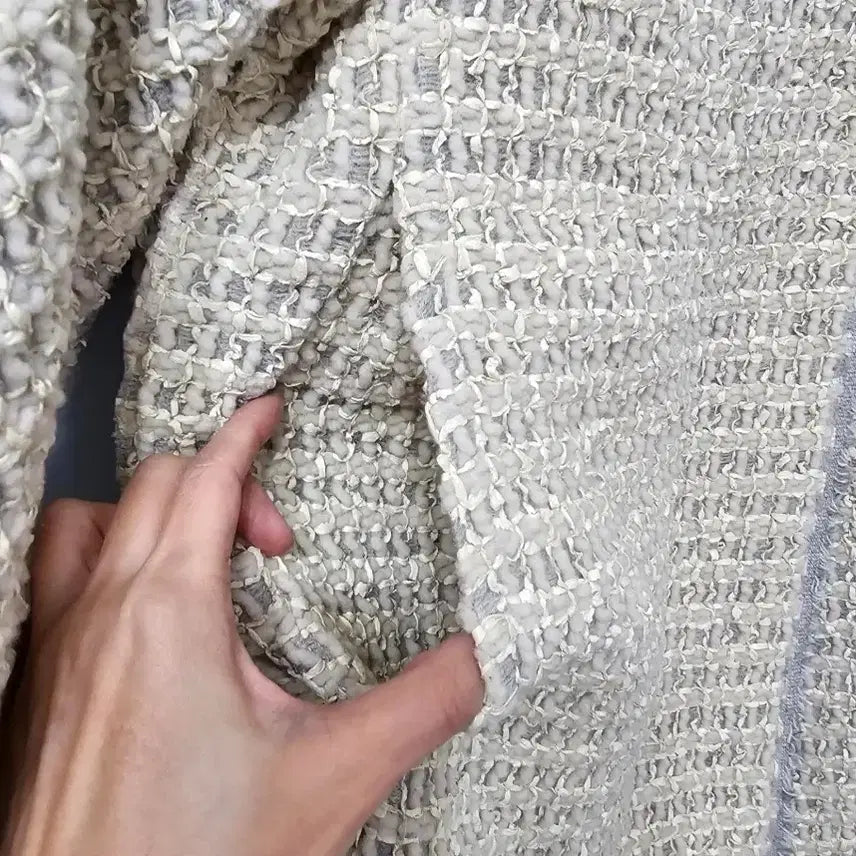 [BUNJANG] MINE Oversized Tweed Jacket / MINE 마인 오버핏 트위드 자켓 ~55