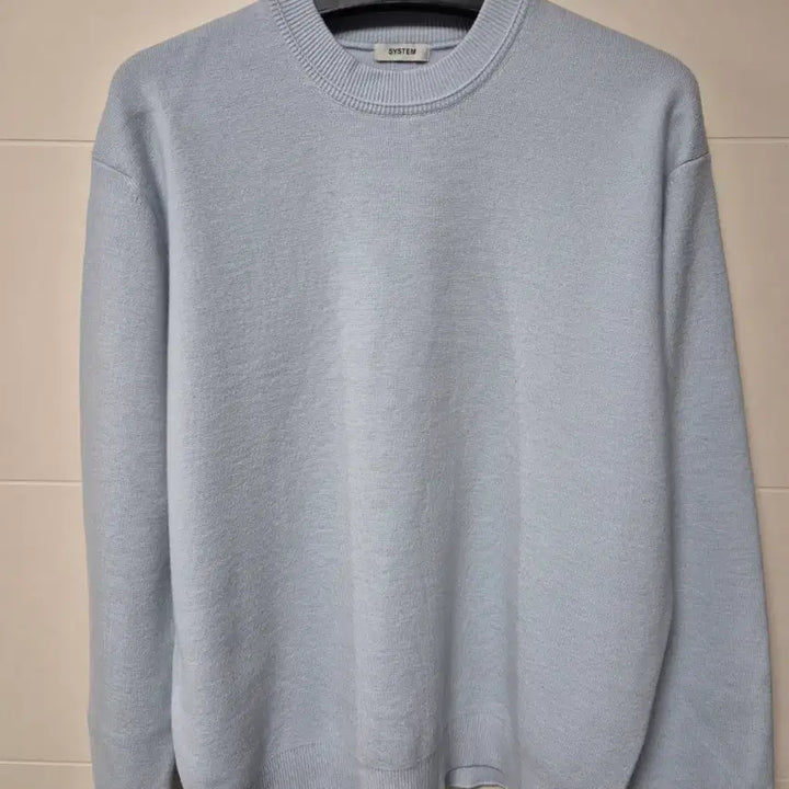 [BUNJANG] System Homme Light Blue Wool Knit Sweater / (95) 시스템옴므 라이트블루 울 니트