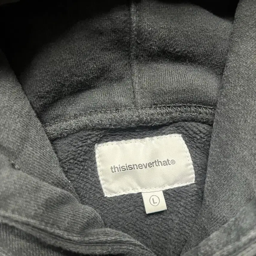 [BUNJANG] thisisneverthat Black Hoodie / 디스이즈네버댓 블랙 후드티