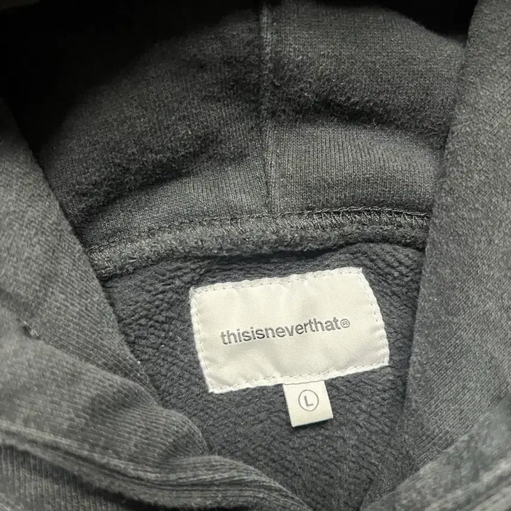 [BUNJANG] thisisneverthat Black Hoodie / 디스이즈네버댓 블랙 후드티