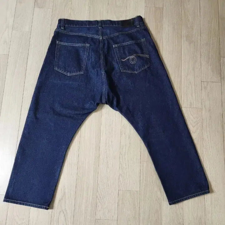 [BUNJANG] R13 Cropped Denim Jeans / r13 크롭 캐기 데님 진청 청바지