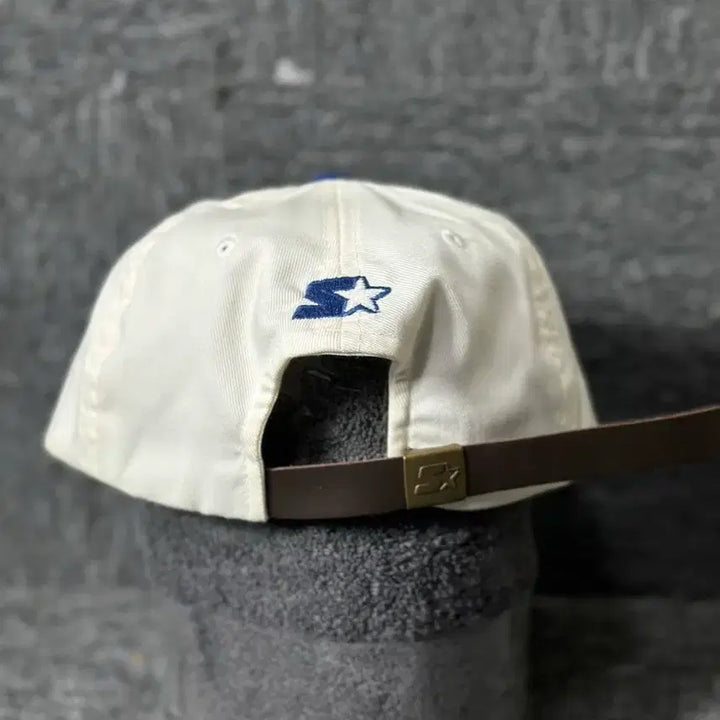 [BUNJANG] Starter Ball Cap White/Blue / 스타터 볼캡 화이트/블루