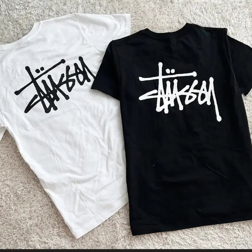 [BUNJANG] Stussy Basic Short Sleeve T-shirt (Unisex) / 스투시 베이직 반팔티 [새상품/남녀공용]
