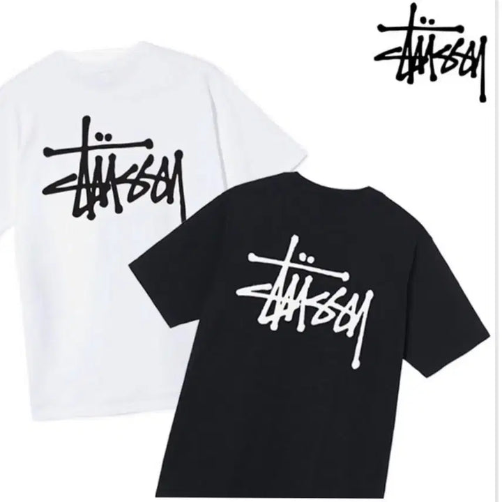 [BUNJANG] Stussy Basic Short Sleeve T-shirt (Unisex) / 스투시 베이직 반팔티 [새상품/남녀공용]