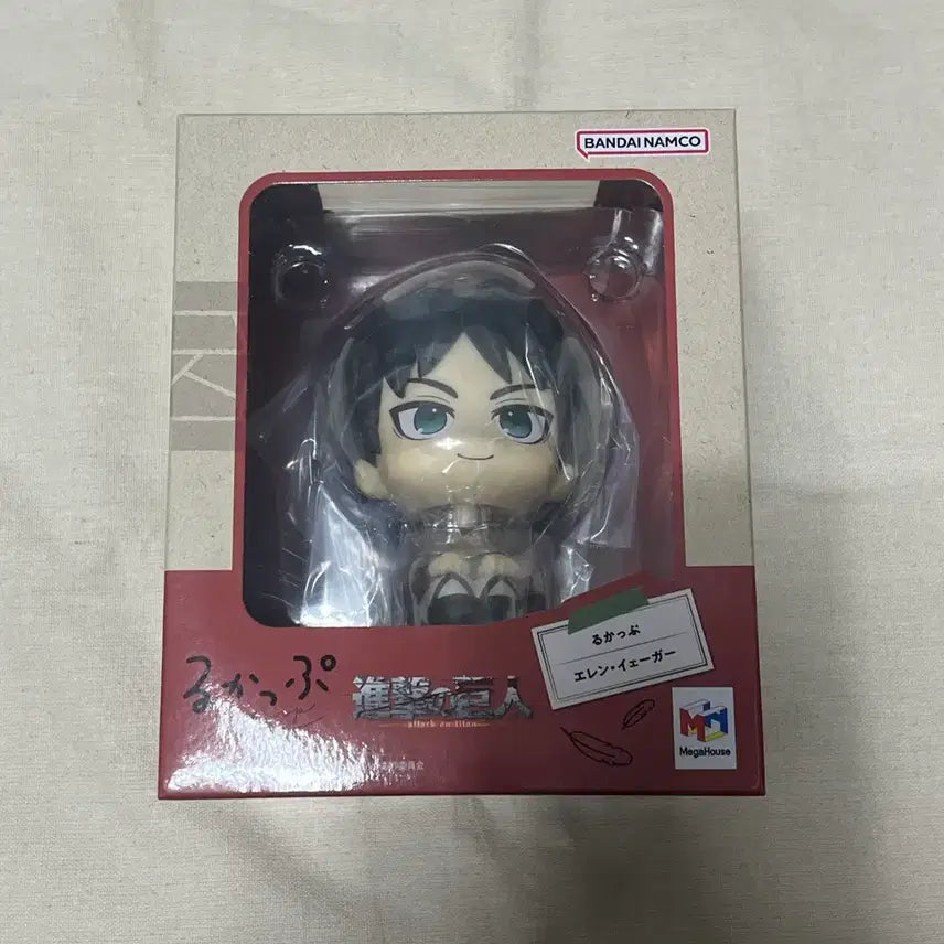 [BUNJANG] Attack on Titan Eren Yeager Look Up Figure (Sealed) / 진격의 거인 에렌 예거 룩업 피규어 미개봉 (진격거