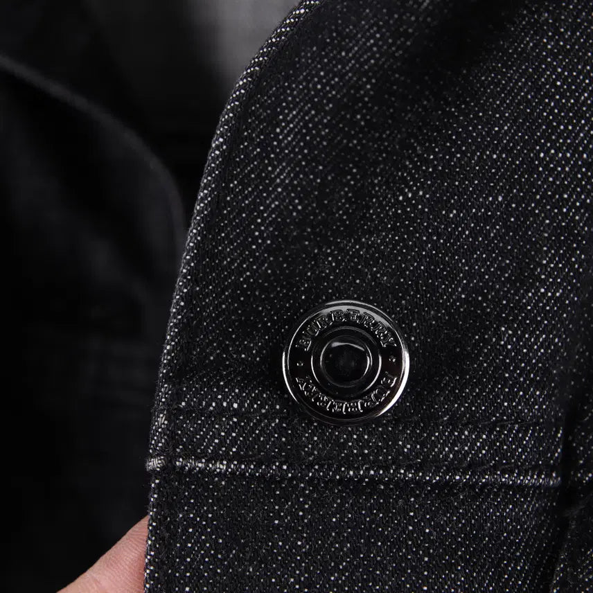 [BUNJANG] Burberry London Denim Trucker Jacket (Black Denim) (13) / (여성) 버버리런던 데님 트러커 자켓 흑청 (13)