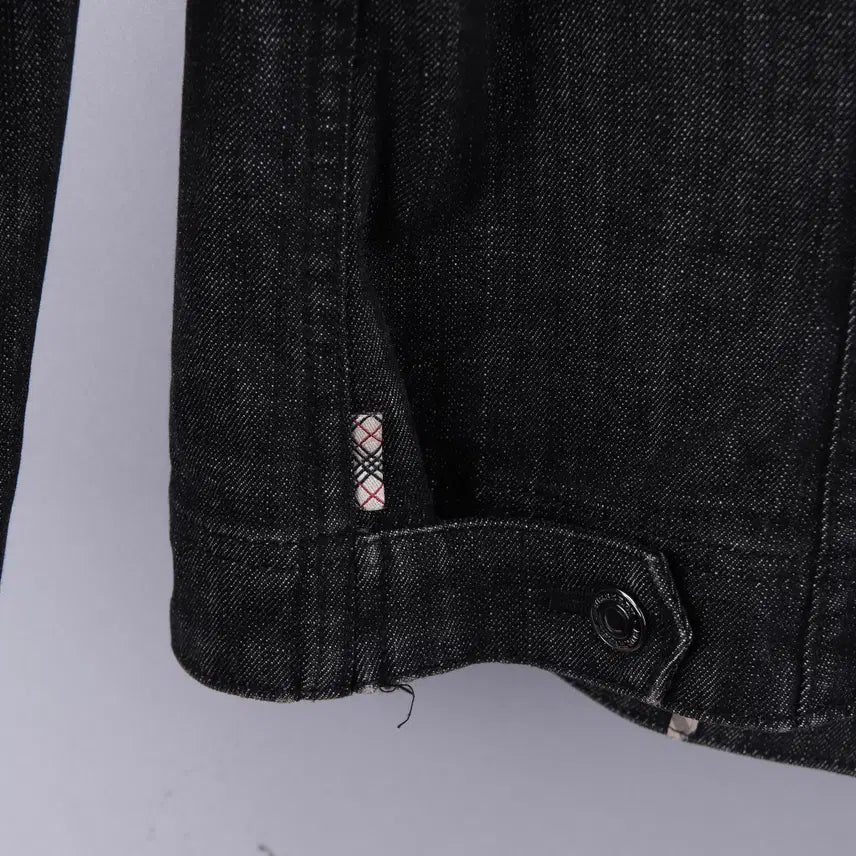 [BUNJANG] Burberry London Denim Trucker Jacket (Black Denim) (13) / (여성) 버버리런던 데님 트러커 자켓 흑청 (13)