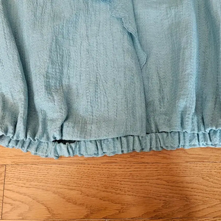[SOLD OUT] (새상품) 랑방컬렉션 린넨혼방 세일러칼라 블라우스