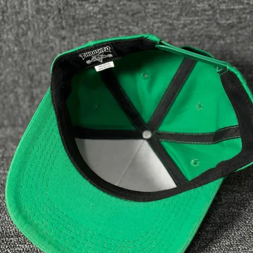 [BUNJANG] Thrasher Green Cap / Thrasher 트래셔 그린 볼캡