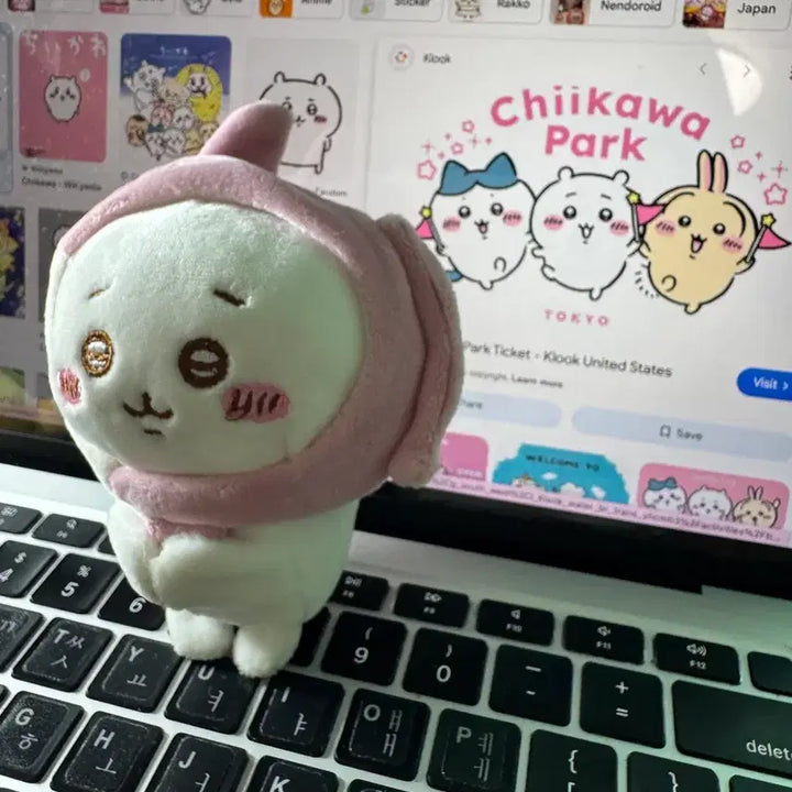 [BUNJANG] Chiikawa Doll Keychain / 치이카와 인형 키링 양도 판매