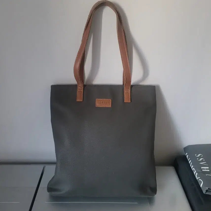[BUNJANG] Loteff Tote Bag - Khaki / 로터프 토트백 카키색