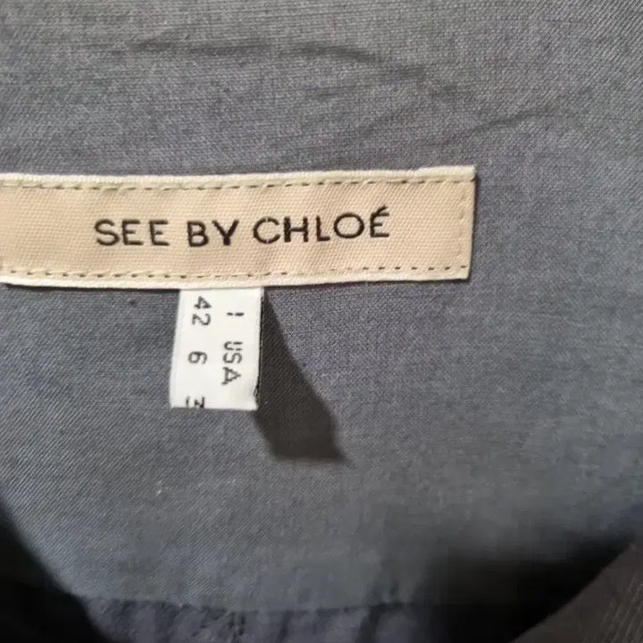 [BUNJANG] See by Chloe Half Collar Coat / see by chloe 씨바이끌로에 카라 하프 코트