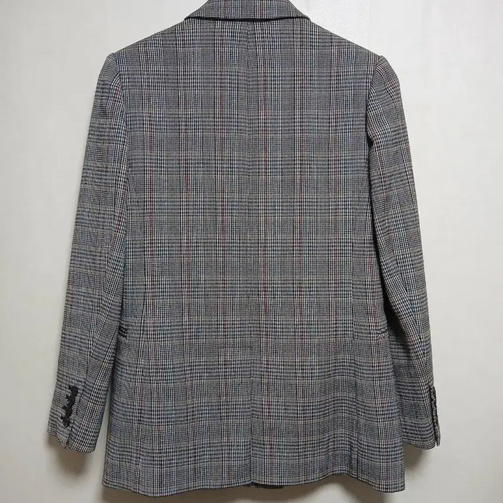 [BUNJANG] Tommy Hilfiger Check Double Breasted Blazer / 타미힐피거 체크 더블 브레스트 모자켓