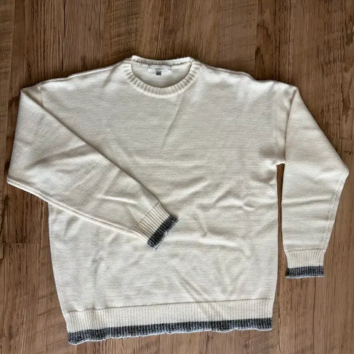 [BUNJANG] TONYWACK Ivory Knit Sweater / TONYWACK 토니웩 아이보리 니트