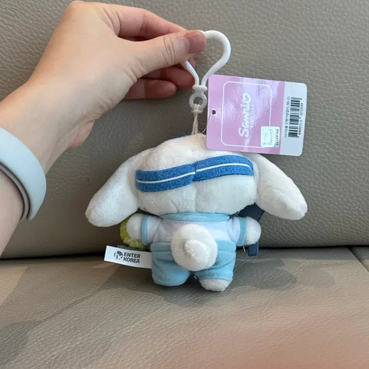 [BUNJANG] Sanrio Cinnamoroll My Melody Tennis Plush Keyring / 산리오 시나모롤 마이멜로디 테니스 인형 키링 새상품