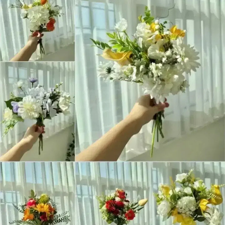 [BUNJANG] Self-Wedding Dress for Graduation, Parties / 졸업사진 셀프웨딩드레스 2부 피로연 연주회 돌맘 블랙 화이트 유색