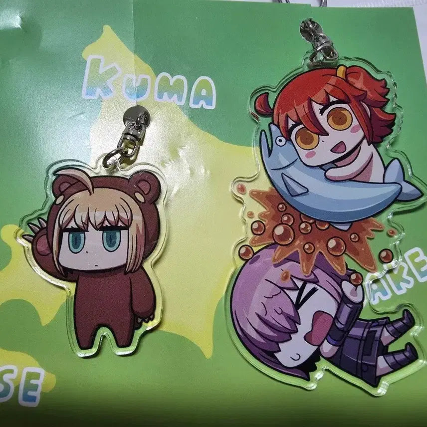 [BUNJANG] Fate/Grand Order Trampoline Daishukus 2018 2019 Gudako Acrylic Keychain / 페그오 페이트 FGO 트램폴린 대서커스 2018 2019 구다코