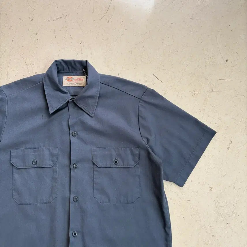[BUNJANG] Dickies Vintage Work Short Sleeve Shirt M / 디키즈 빈티지 워크 반팔셔츠 M
