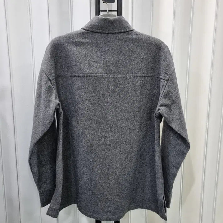 [BUNJANG] JBY Wool Blend Shirt Jacket Gray / JBY 울 혼방 셔츠 자켓 그레이