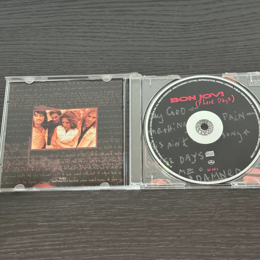[BUNJANG] Bon Jovi These Days US Edition CD / Bon Jovi / These Days (미국반)