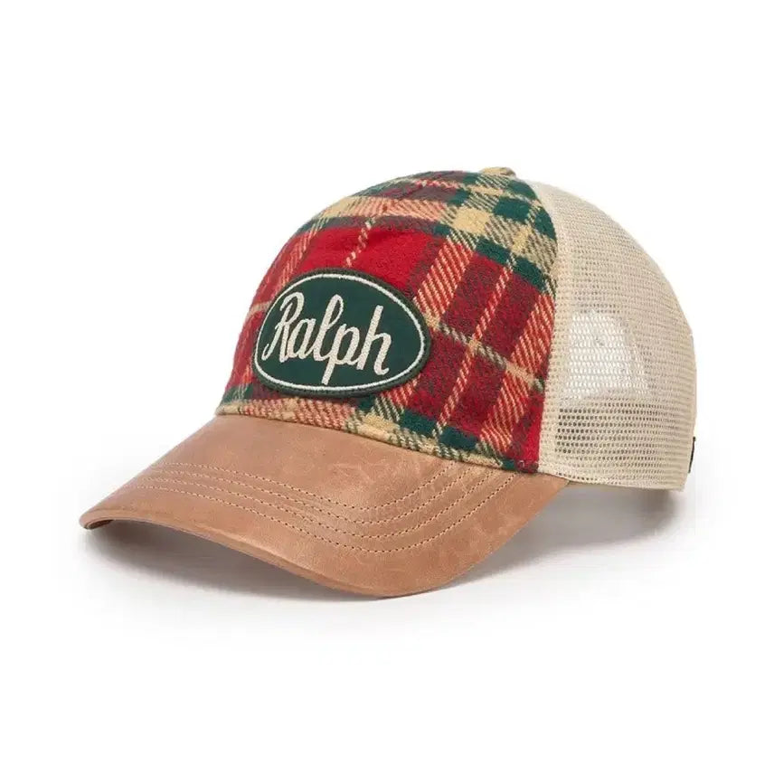 [BUNJANG] Polo Country Leather Billfolder Trucker Cap / 폴로 컨트리 레더 빌프레더 트러커 캡