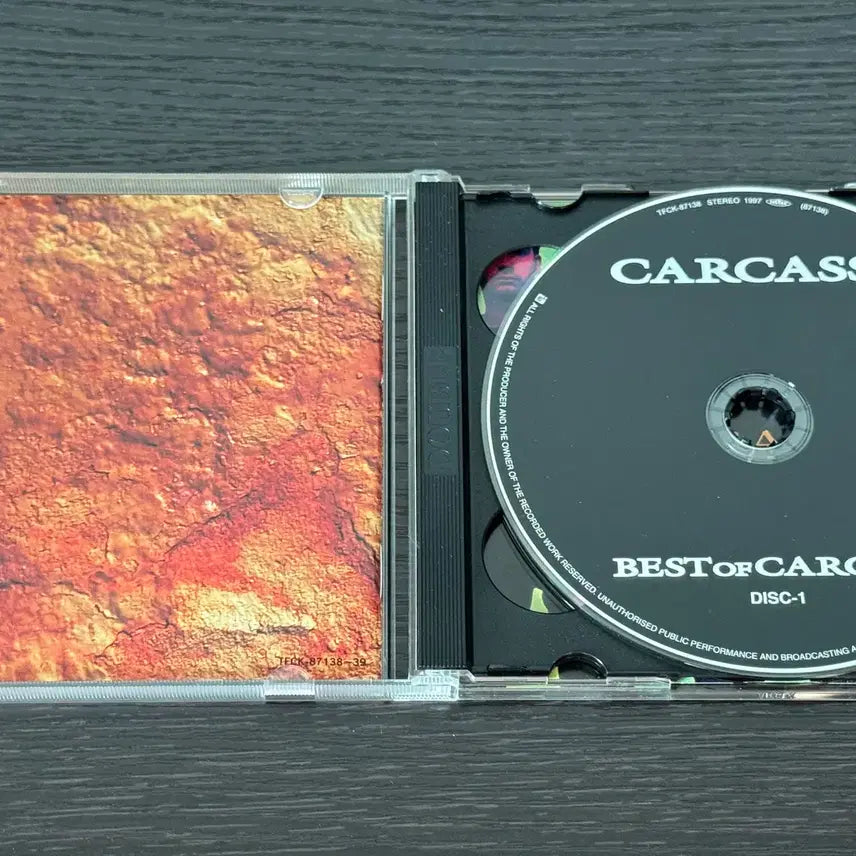 [BUNJANG] Carcass Best Of Carcass Japanese Edition CD / Carcass / Best Of Carcass (일본반)