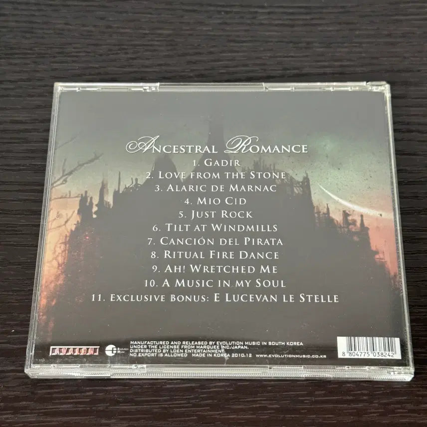 [BUNJANG] Dark Moor Ancestral Romance CD / Dark Moor / Ancestral Romance