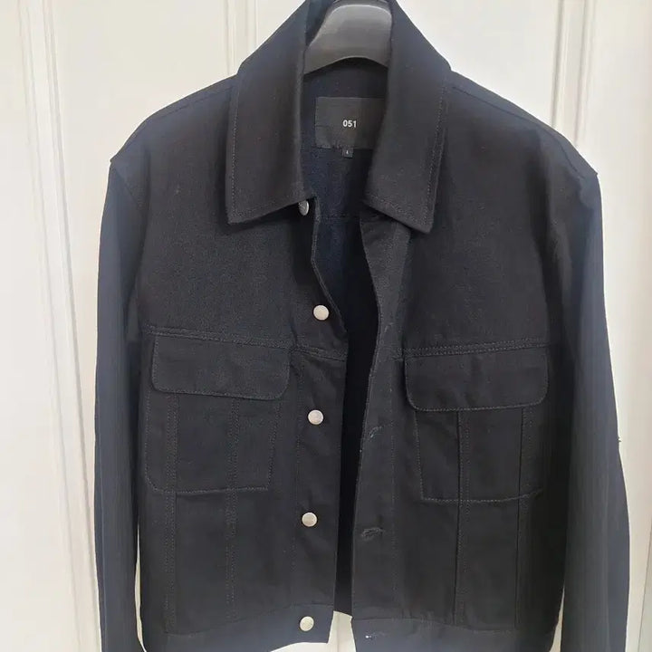 [BUNJANG] Plac 051 Black Denim Jacket / 플랙 051 블랙 데님 자켓