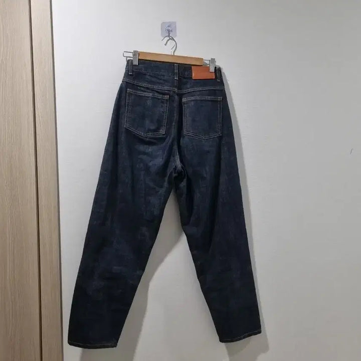 [BUNJANG] Moondal Dark Denim Wide Pants / 문달 다크 데님 와이드 팬츠