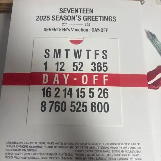 [BUNJANG] Seventeen 2025 Season&