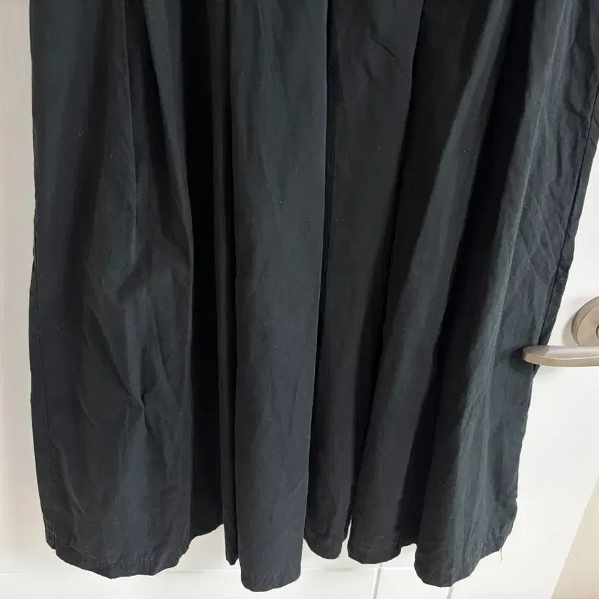 [BUNJANG] Vintage Black Sleeveless Long Flare Dress / (일본 수입 빈티지)블랙 나시 원피스 롱 플레어 기본 M