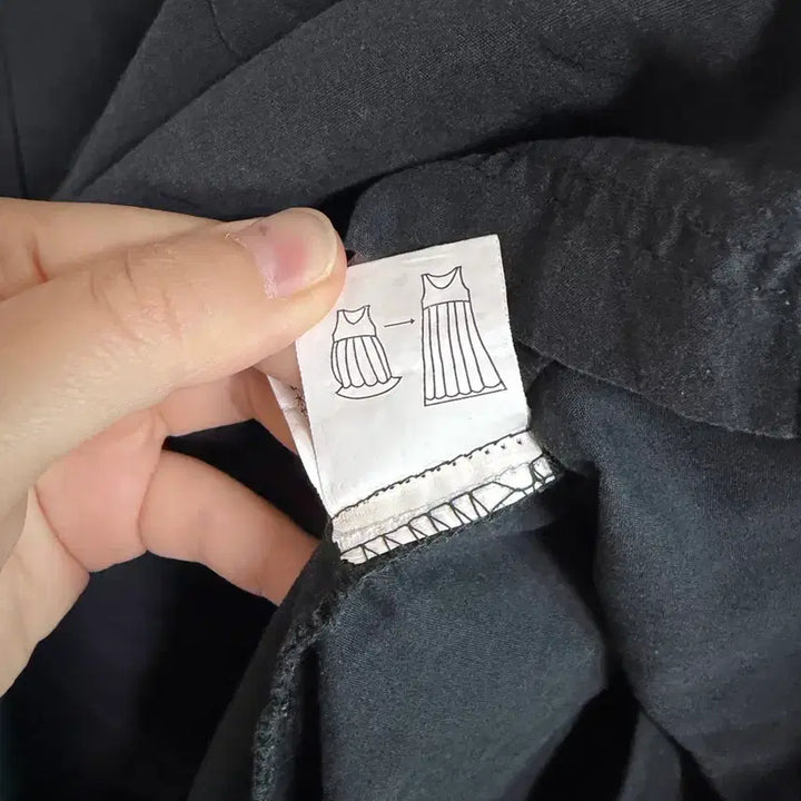 [BUNJANG] Vintage Black Sleeveless Long Flare Dress / (일본 수입 빈티지)블랙 나시 원피스 롱 플레어 기본 M